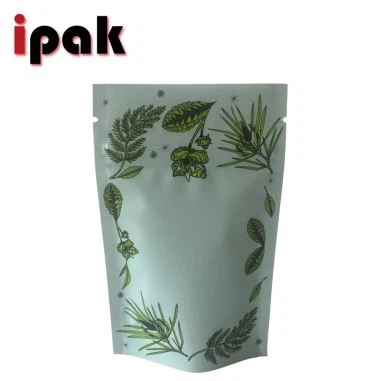 Stand Up foi de ceai de ambalare de ceai cu Zip Lock