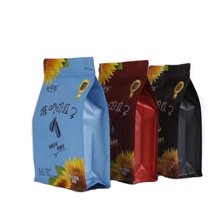 Block Bottom Coffee Bag With Valve